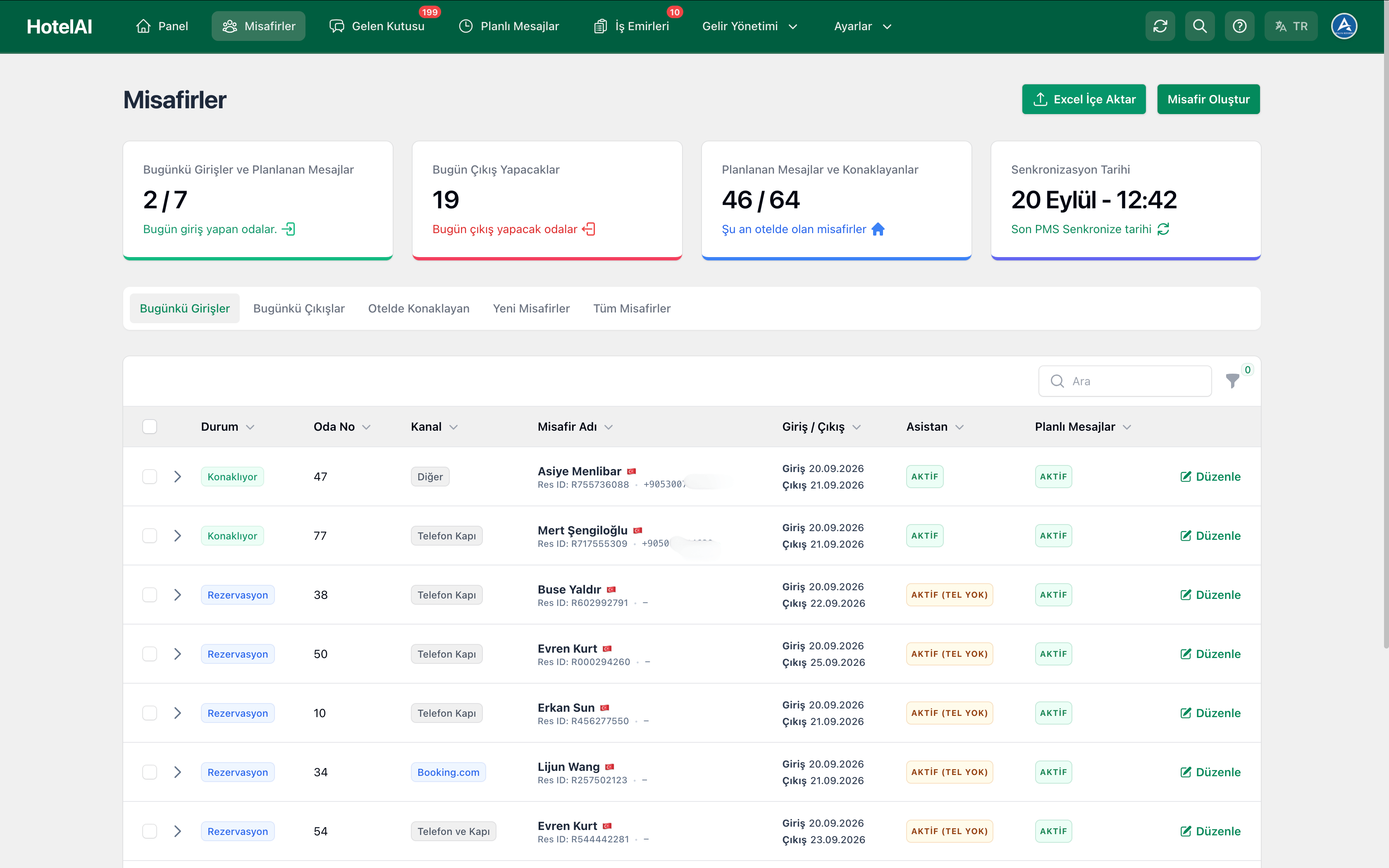 Online Chat Web Dashboard
