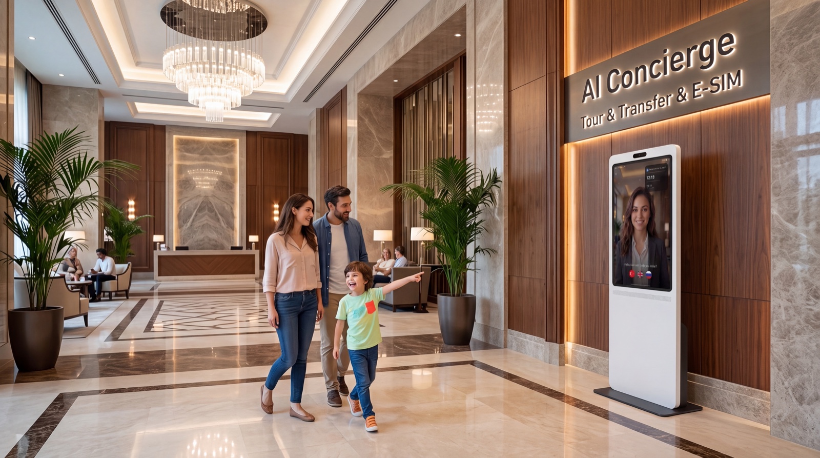 10+ Languages AI Concierge