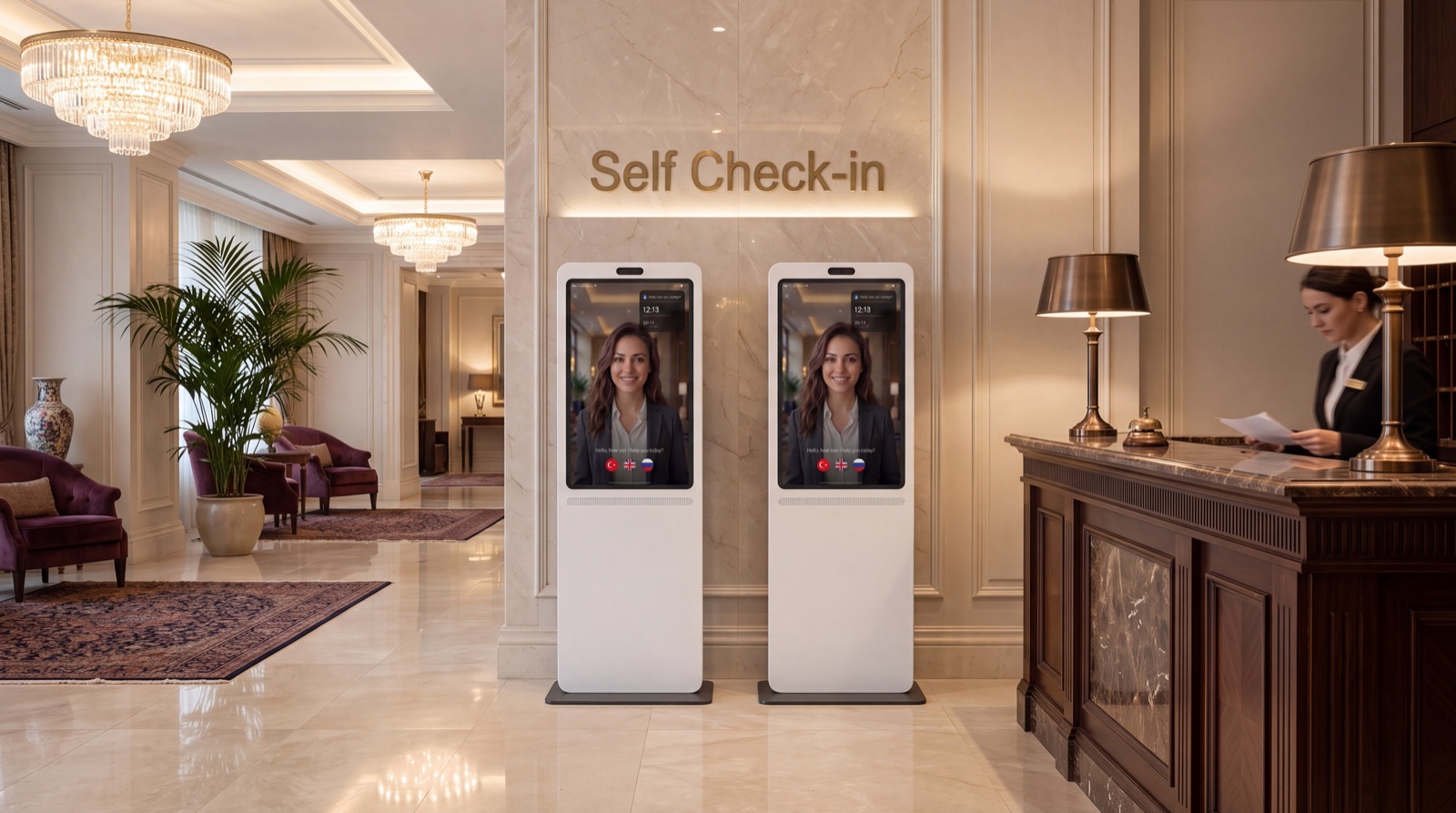 Autonomous Check-in Demonstration