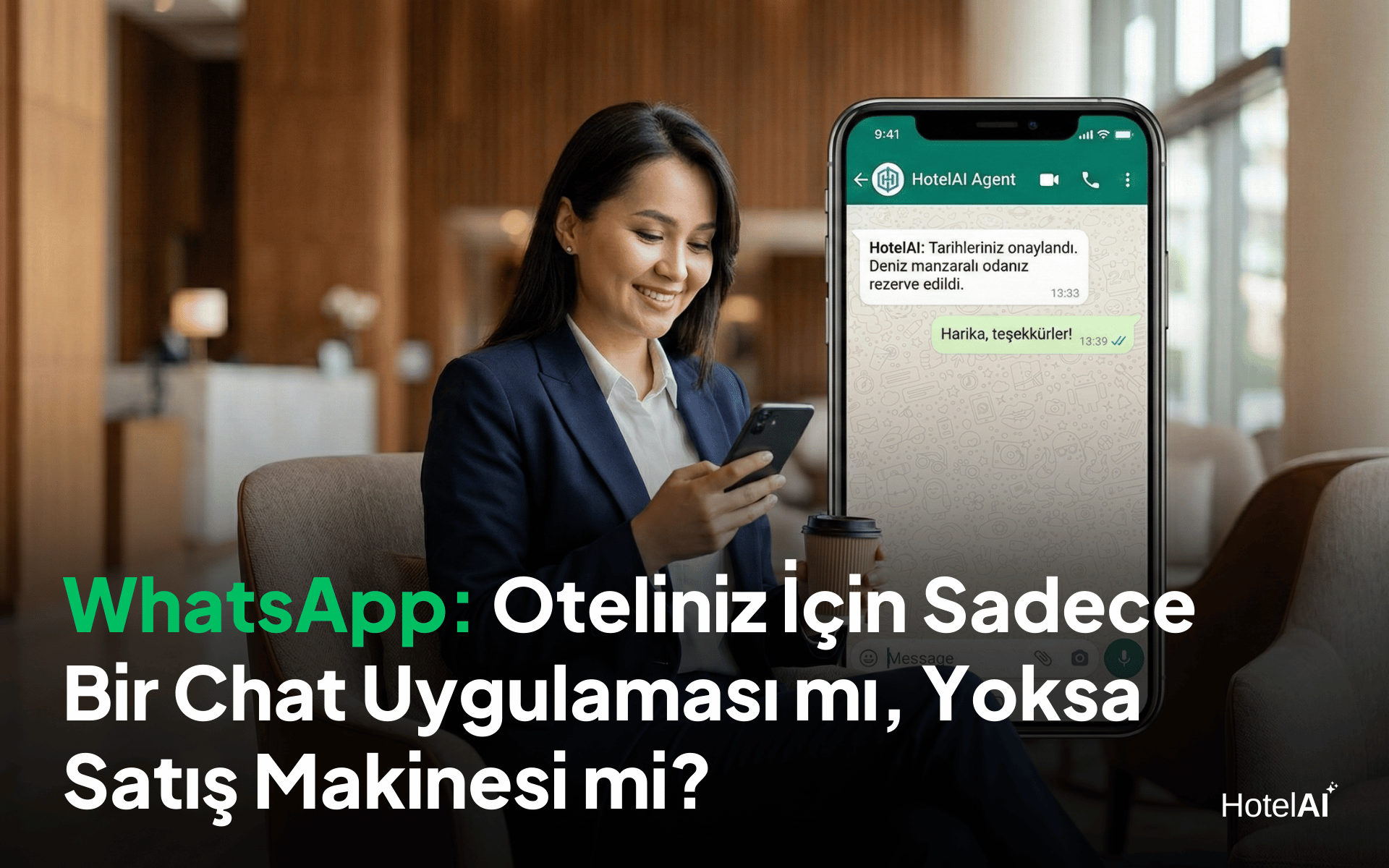 WhatsApp: Oteliniz İçin Sadece Bir Chat Uygulaması mı, Yoksa Satış Makinesi mi?